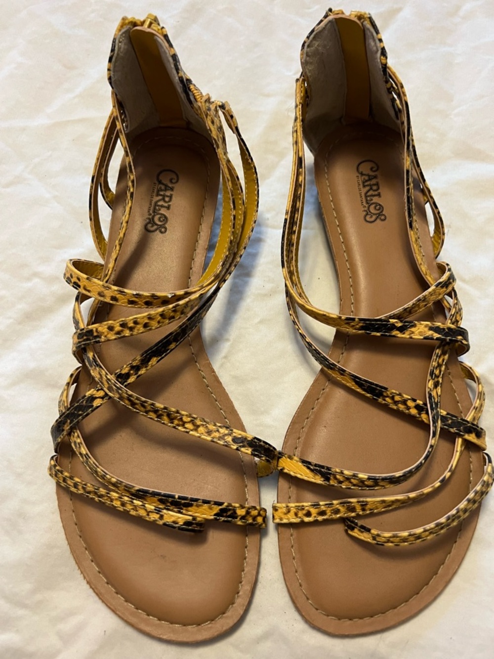 Carlos by Carlos Santana Amara Strappy Flat Sandals